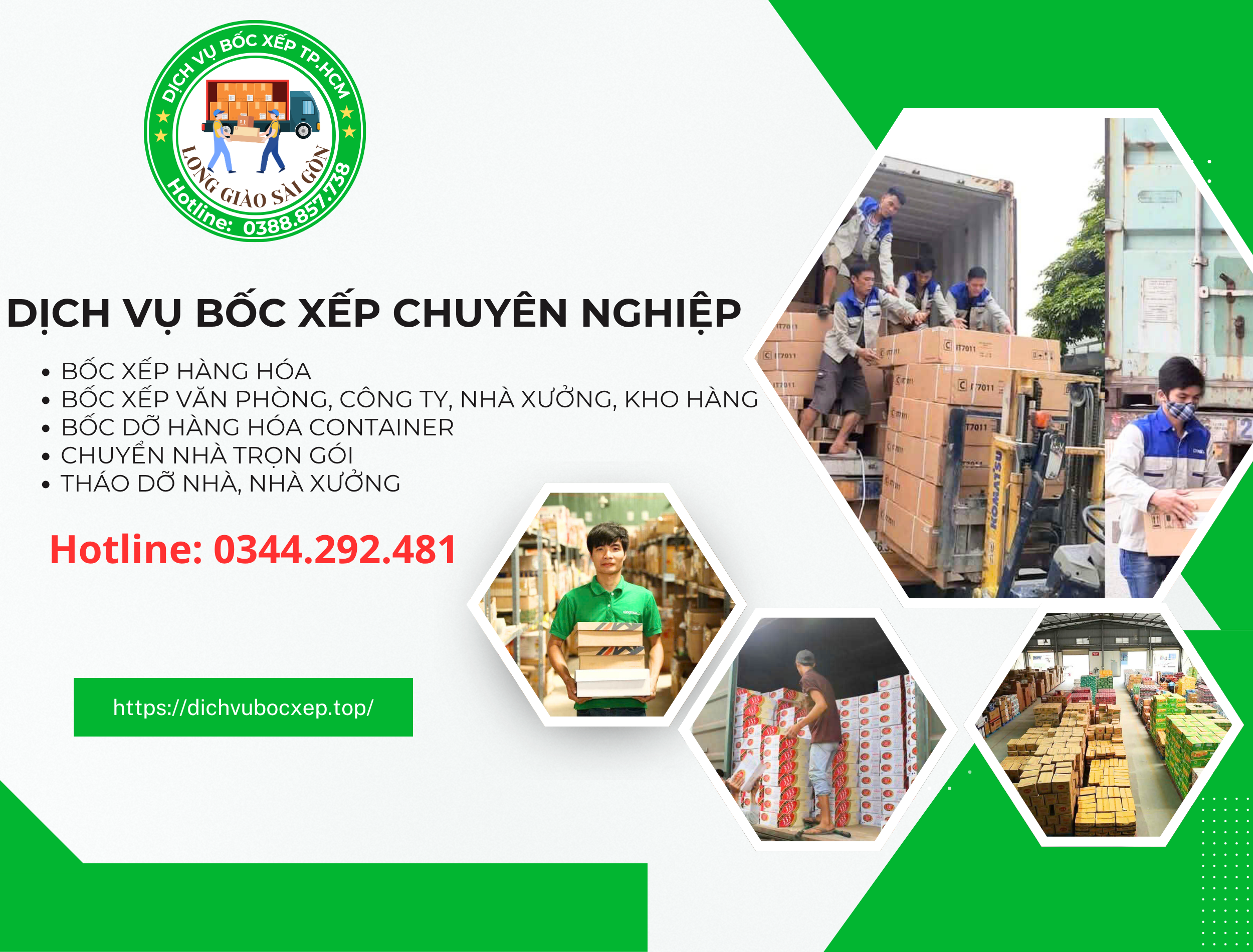 Dịch Vụ Bốc Xếp Tphcm